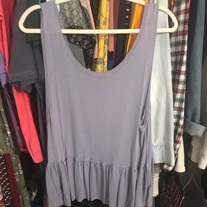 Scoop neck tank